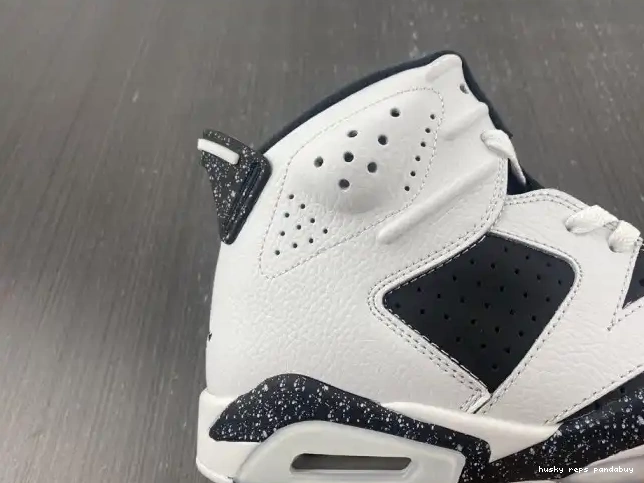 Rep Husky Retro 6 384664-101 Oreo Jordan 0428